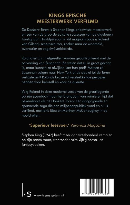 Een lied van Susannah / De donkere toren / 6 achterkant