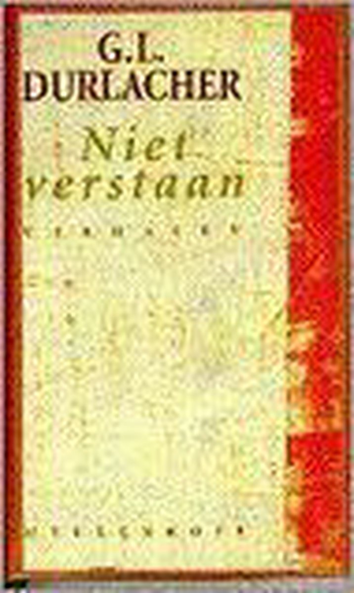 Niet verstaan / Meulenhoff editie / 1433