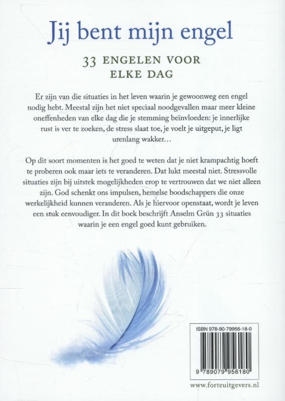 Jij bent mijn engel achterkant