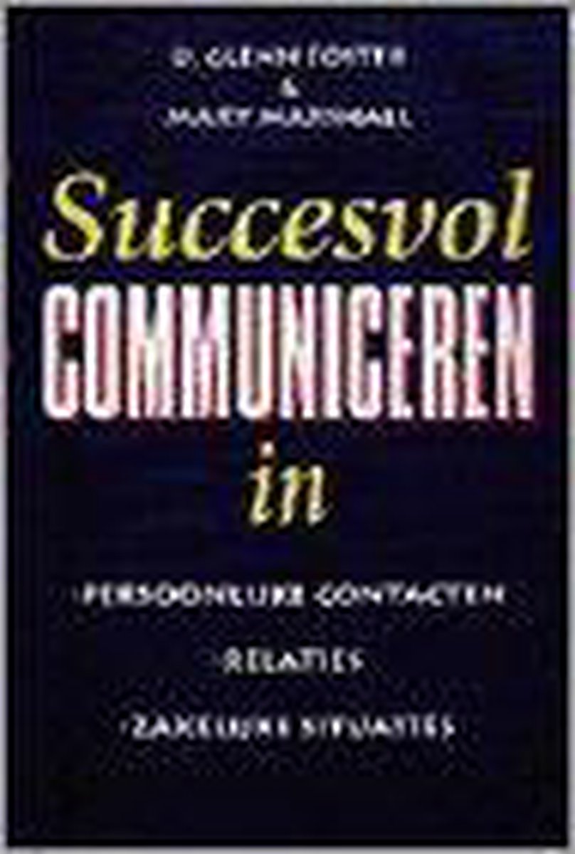 SUCCESVOL COMMUNICEREN