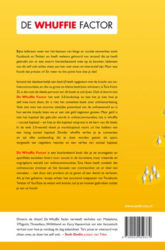 De whuffie factor achterkant