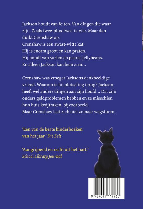 Mijn vriend Crenshaw achterkant