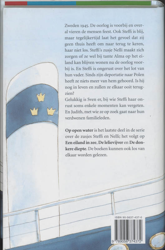 Op open water achterkant