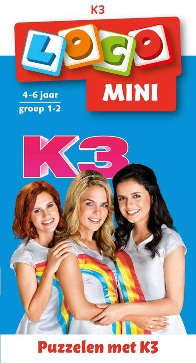 Loco Mini Puzzelen met K3 (boekje)