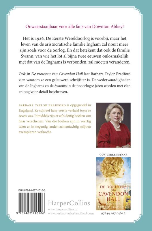 De vrouwen van Cavendon Hall achterkant