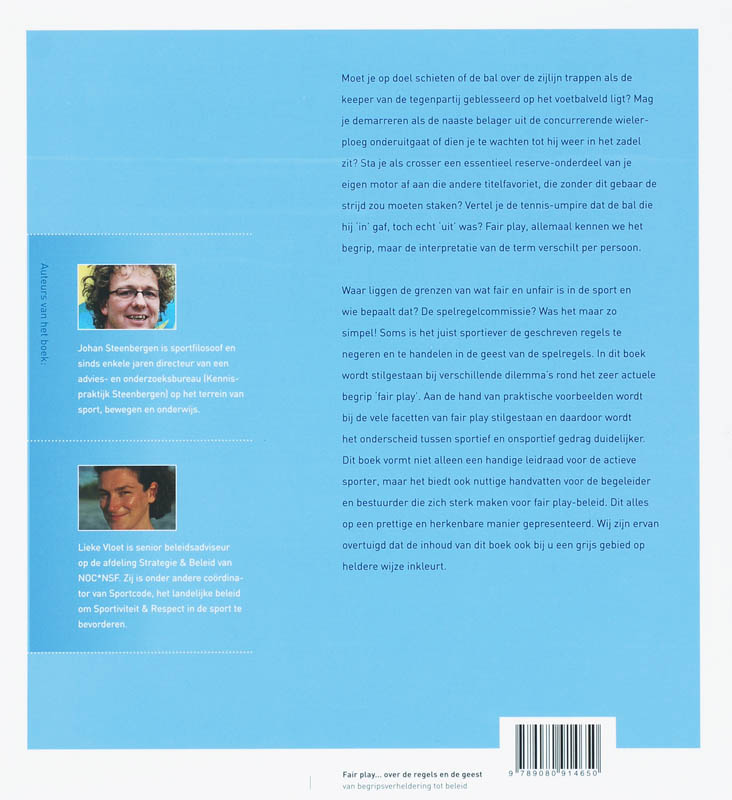 Fair play... over de regels en de geest achterkant