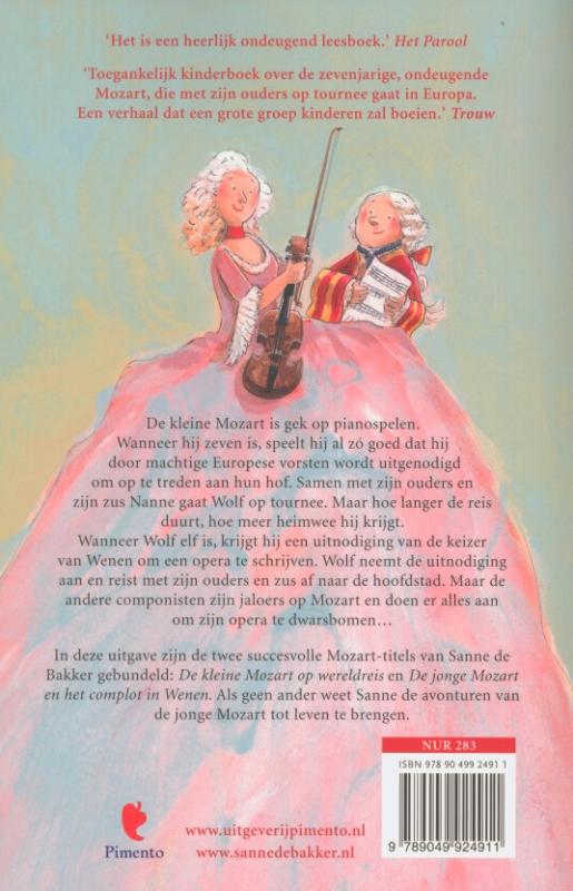 De Jonge Mozart achterkant