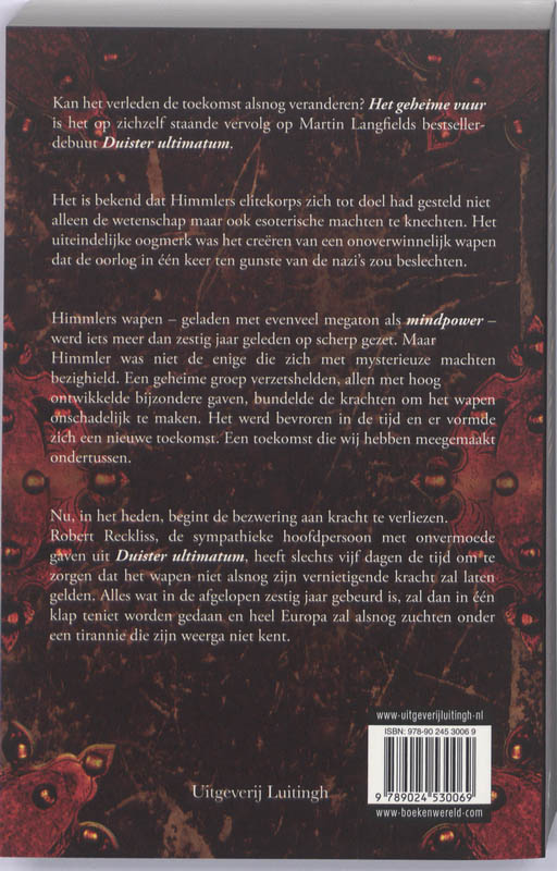 Het Geheime Vuur achterkant