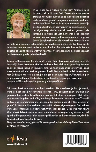 Je eigen weg vinden achterkant