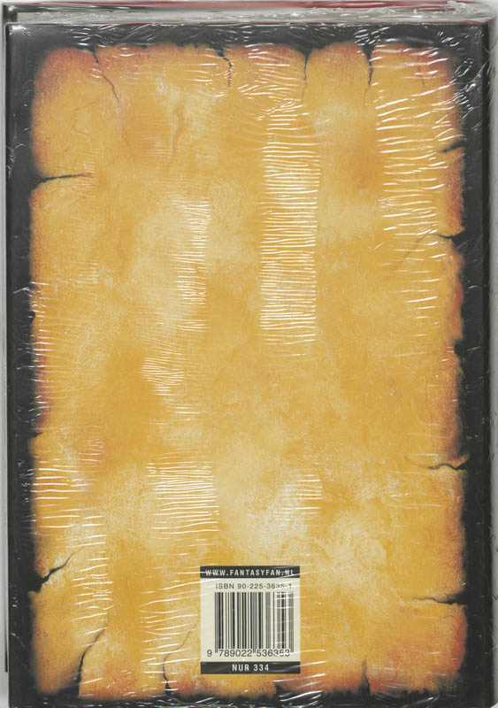 De eervolle vijand / Legenden van de Oorlog van de Grote Scheuring / 1 achterkant