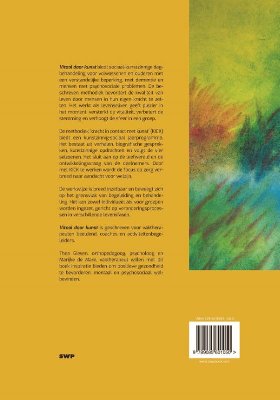 Vitaal door kunst achterkant