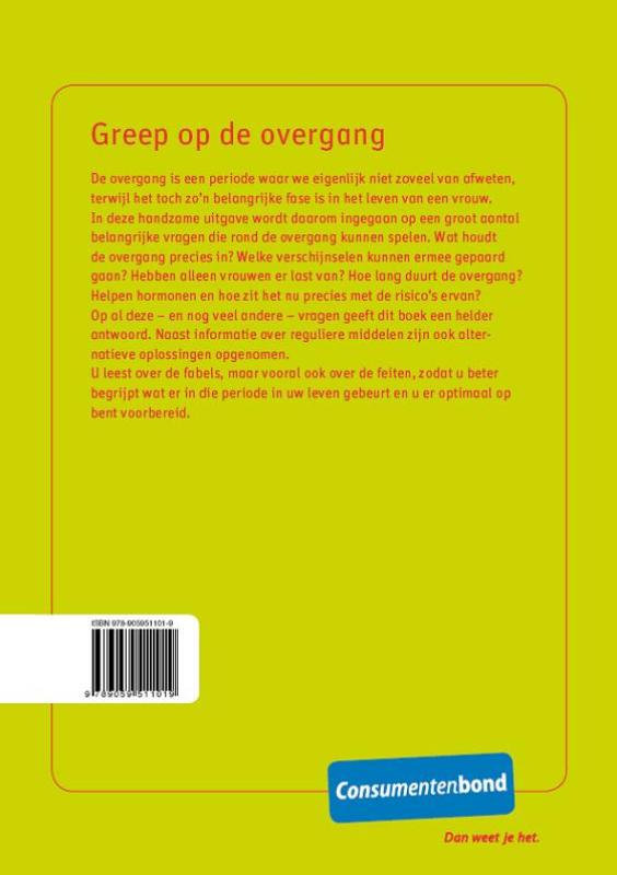 Greep op de overgang achterkant