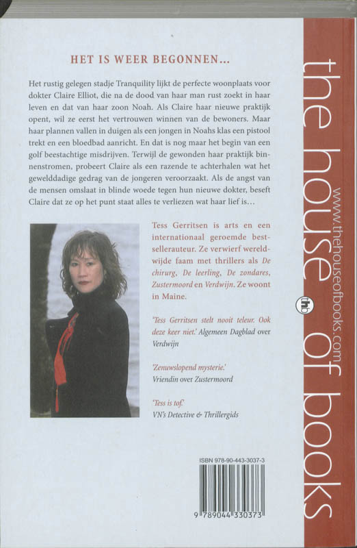 Koud bloed achterkant