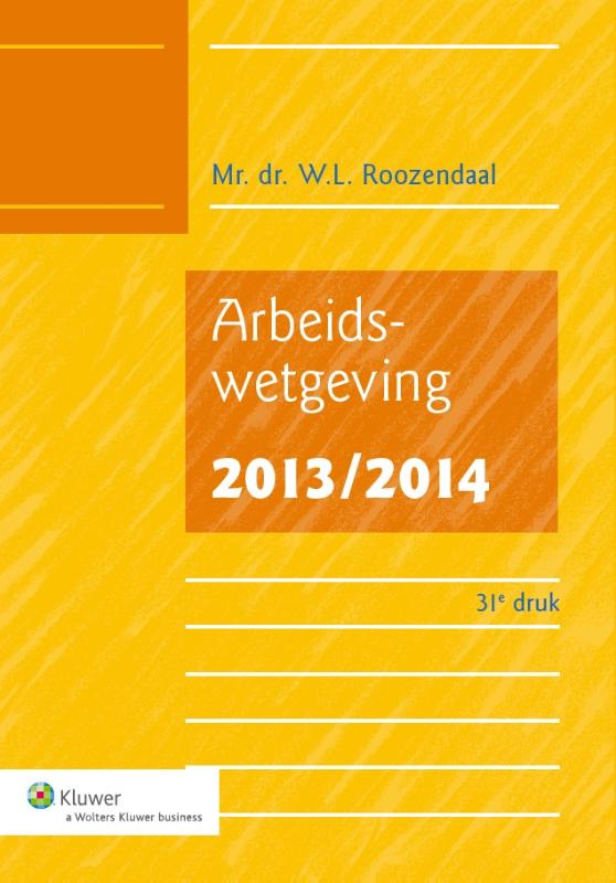 2013/2014 arbeidswetgeving