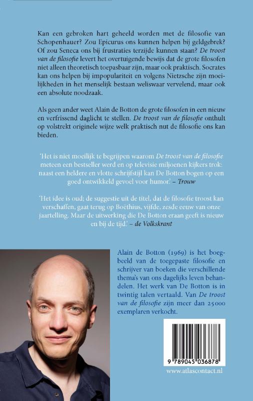 De troost van de filosofie achterkant