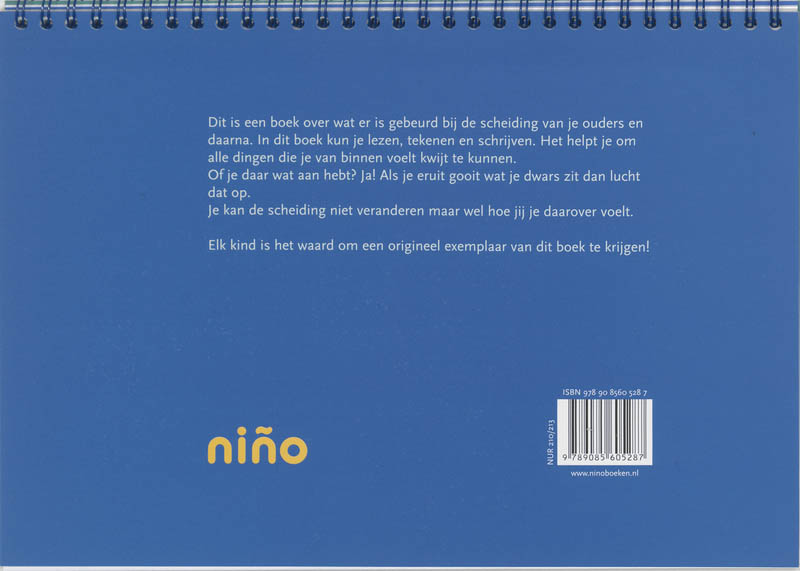 Bang boos blij achterkant