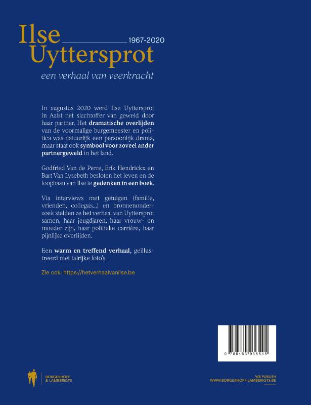Ilse Uyttersprot achterkant