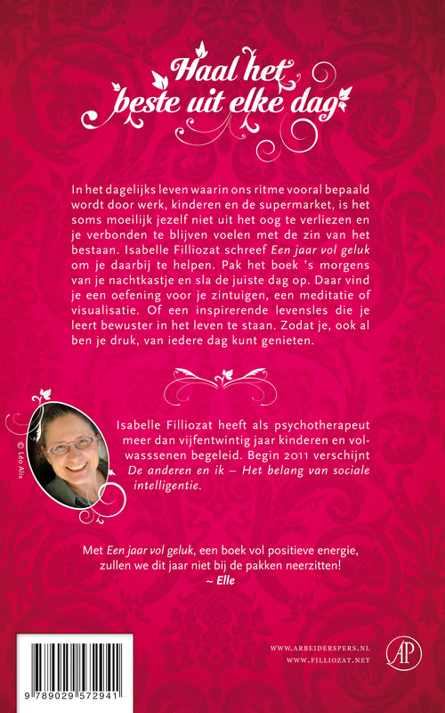 Een Jaar Vol Geluk achterkant