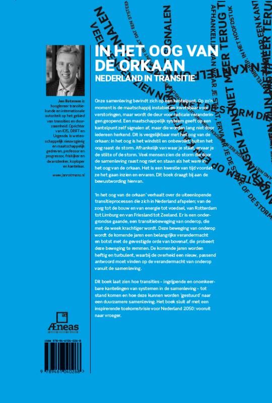 In het oog van de orkaan achterkant