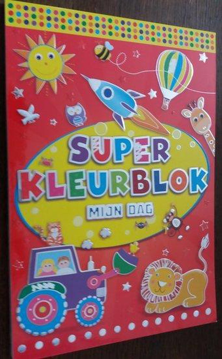 Super kleurblok - mijn dag