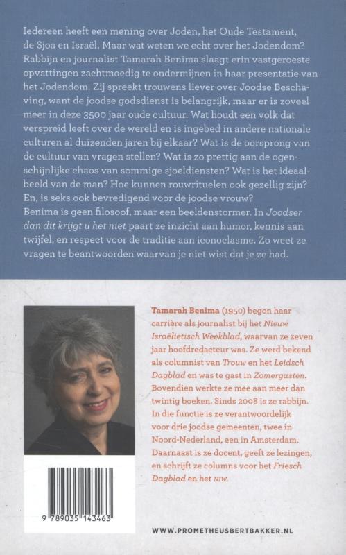 Joodser dan dit krijgt u het niet achterkant