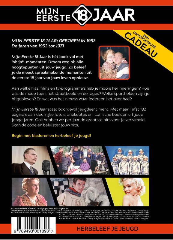 Geboren in 1953 / Mijn eerste 18 jaar achterkant