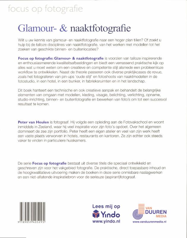 Glamour- en naaktfotografie / Focus op fotografie achterkant