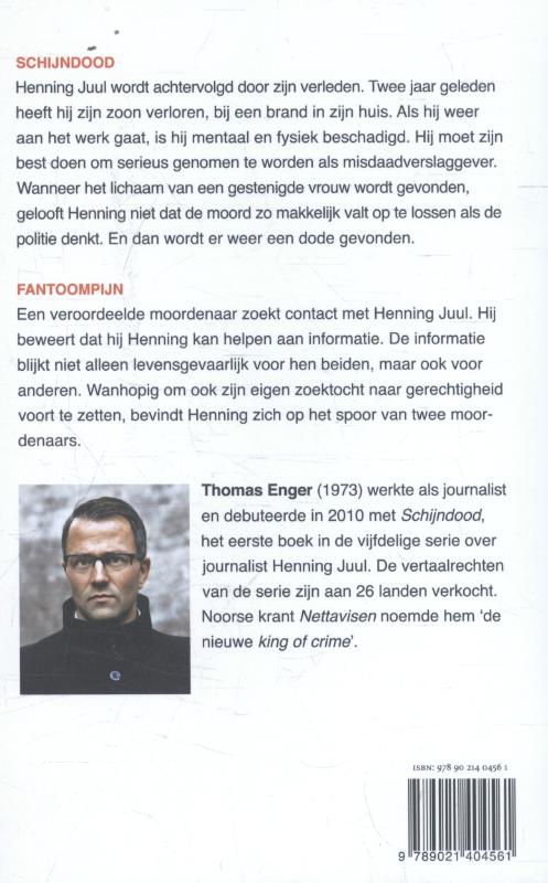 Schijndood & Fantoompijn / Henning Juul / 1 achterkant