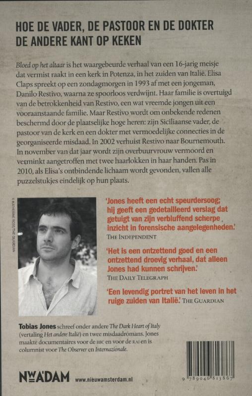 Bloed op het altaar achterkant