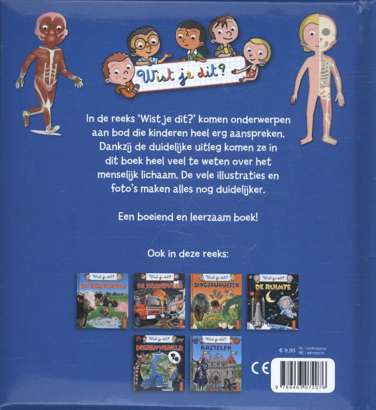 Het menselijk lichaam / Wist je dit? achterkant