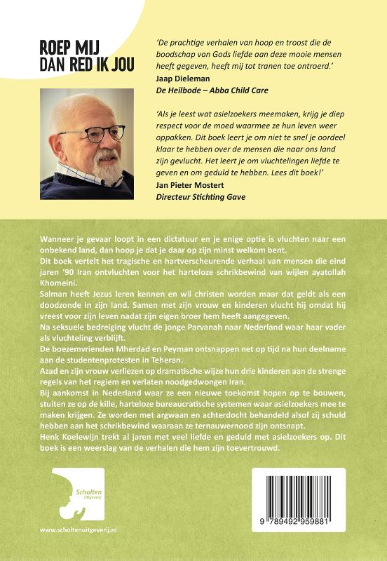 Roep mij dan red ik jou achterkant