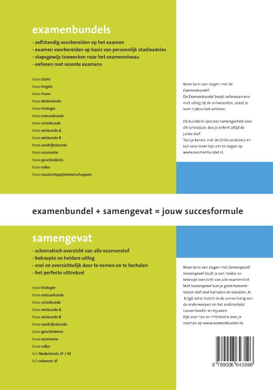 Samengevat Geschiedenis Havo achterkant