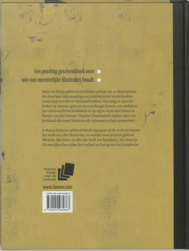 Buiten De Lijntjes Gekleurd achterkant