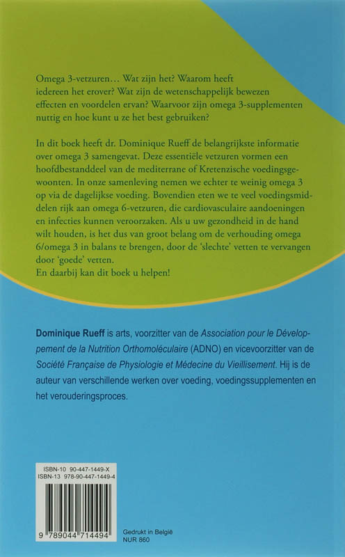 Gezond Leven Omega 3 achterkant