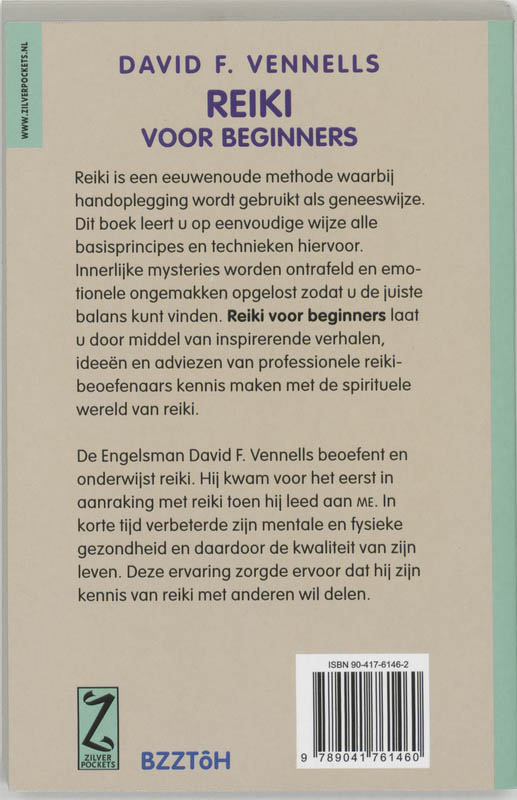 Reiki voor beginners / Zilver Pockets / 334 achterkant