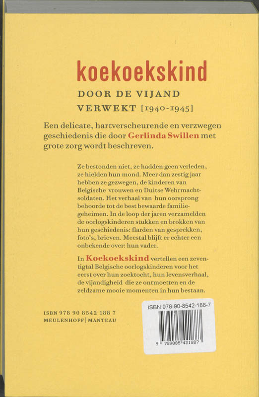 Koekoekskind achterkant