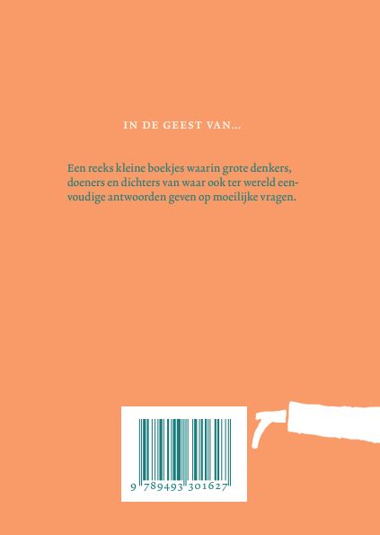 Martin Buber / In de geest van / 2 achterkant