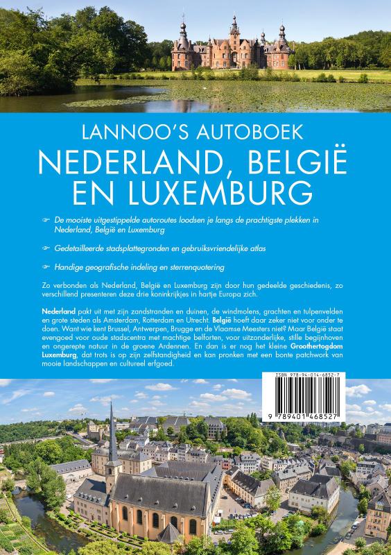 Lannoo's Autoboek-Nederland, België en Luxemburg / Lannoo's autoboek achterkant