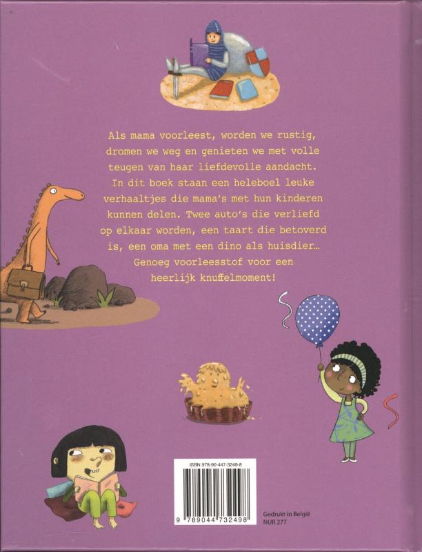 Voorleespret met mama / Voorleespret achterkant