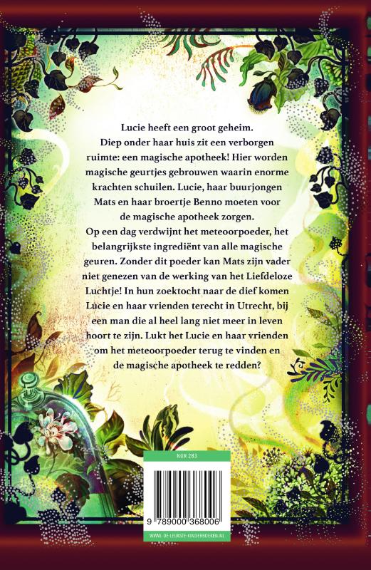 Het mysterie van de zwarte bloem / De magische apotheek / 2 achterkant