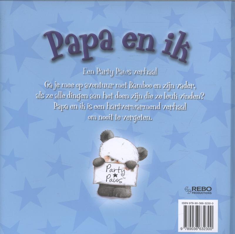 Papa en ik achterkant