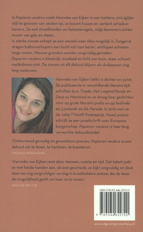 Papieren veulens achterkant