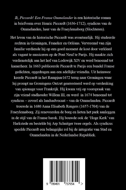 Ik, Piccardt! achterkant