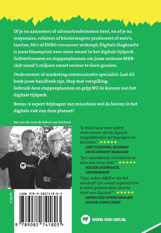 Handboek voor Digitale slagkracht achterkant