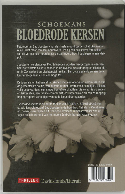 Bloedrode Kersen achterkant