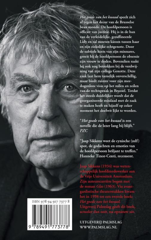 Het goede van het kwaad achterkant