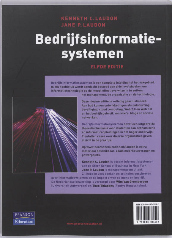 Bedrijfsinformatiesystemen achterkant