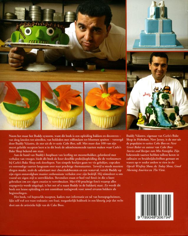 Bakken met de cake boss achterkant