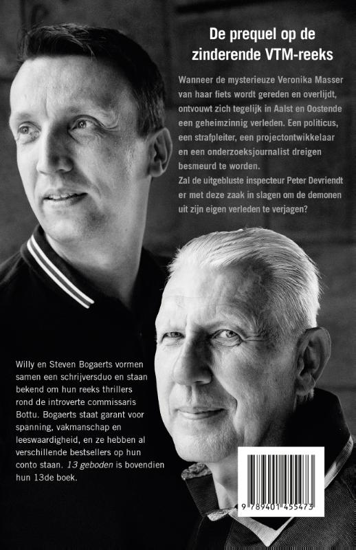 13 geboden achterkant