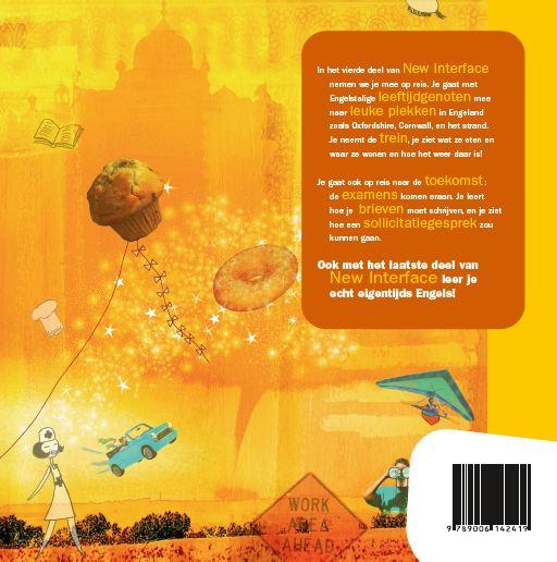 New Interface 4 yellow label Coursebook achterkant